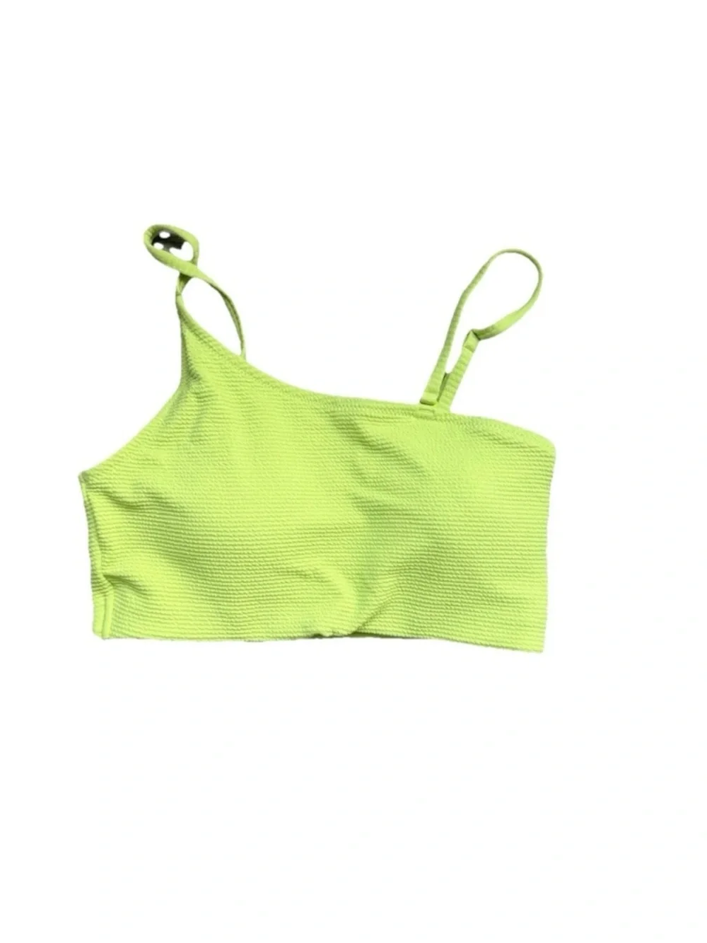 Old Navy Women’s M One Shoulder Convertible Swim Top Citrine NWT $27